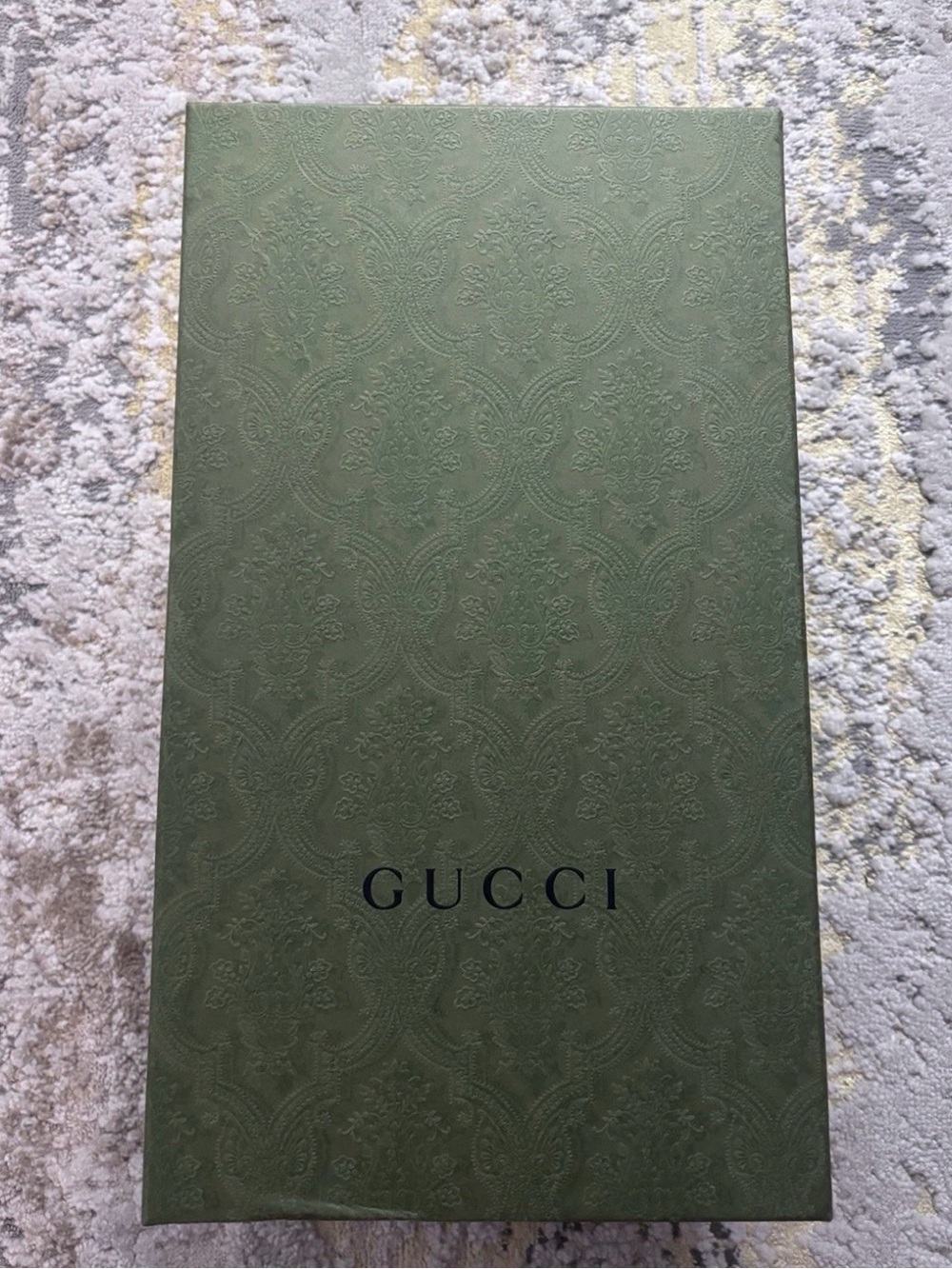 Gucci Empty Green Gift Box 8x14.5x5 Inch